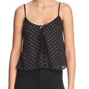 The East Order Black Starry Night Sleeveless Cropped Length Camisole Top New